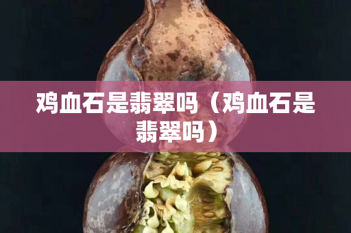 鸡血石是翡翠吗（鸡血石是翡翠吗）