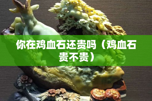 你在鸡血石还贵吗（鸡血石贵不贵）