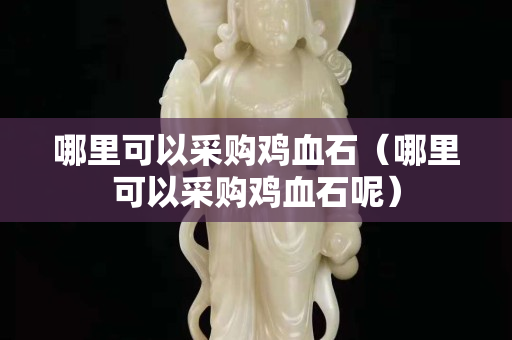 哪里可以采购鸡血石（哪里可以采购鸡血石呢）