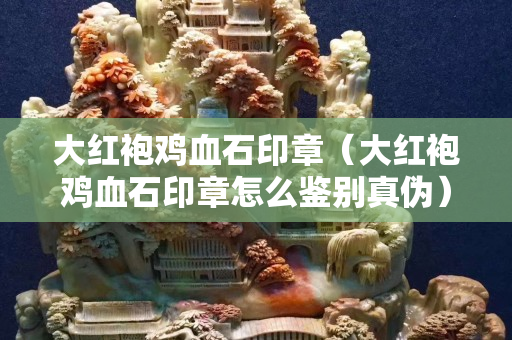 大红袍鸡血石印章（大红袍鸡血石印章怎么鉴别真伪）