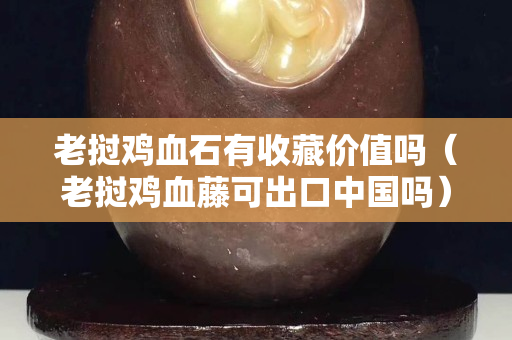 老挝鸡血石有收藏价值吗（老挝鸡血藤可出口中国吗）