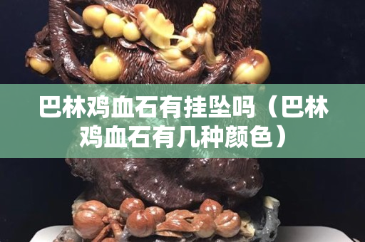 巴林鸡血石有挂坠吗（巴林鸡血石有几种颜色）