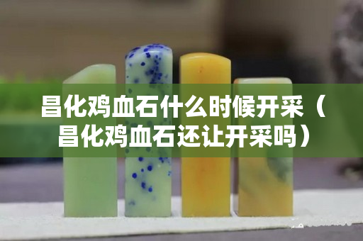 昌化鸡血石什么时候开采（昌化鸡血石还让开采吗）