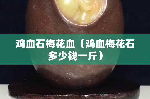 鸡血石梅花血（鸡血梅花石多少钱一斤）