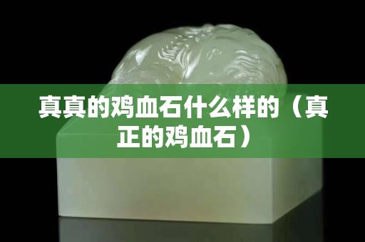真真的鸡血石什么样的（真正的鸡血石）