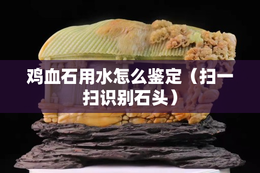 鸡血石用水怎么鉴定（扫一扫识别石头）