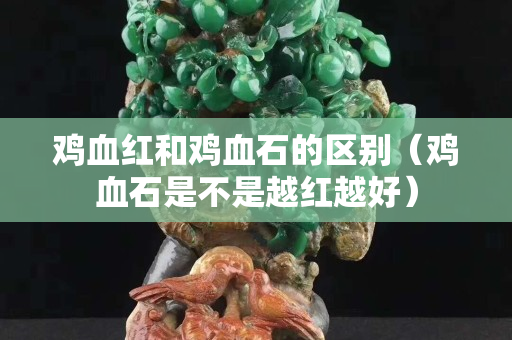 鸡血红和鸡血石的区别（鸡血石是不是越红越好）