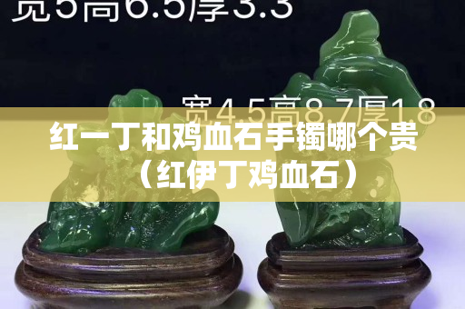 红一丁和鸡血石手镯哪个贵（红伊丁鸡血石）