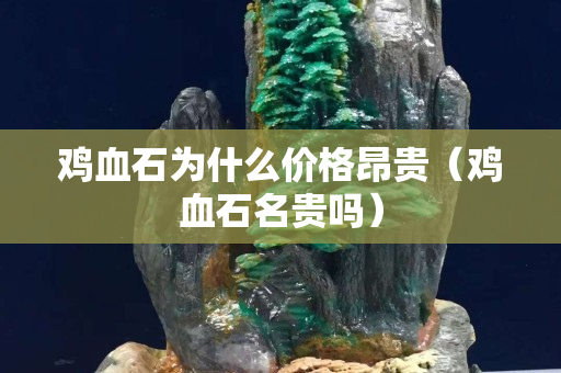 鸡血石为什么价格昂贵（鸡血石名贵吗）