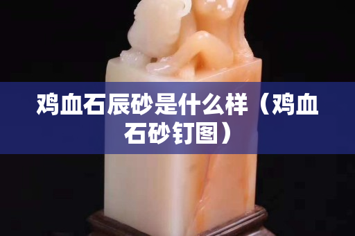 鸡血石辰砂是什么样（鸡血石砂钉图）