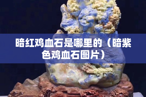 暗红鸡血石是哪里的（暗紫色鸡血石图片）
