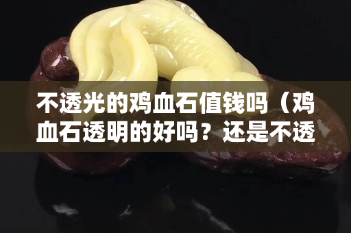 不透光的鸡血石值钱吗（鸡血石透明的好吗？还是不透明的好）