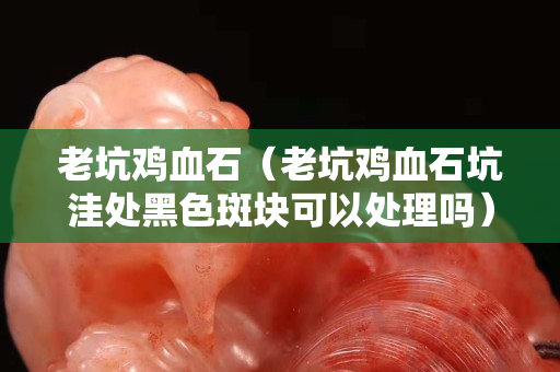 老坑鸡血石（老坑鸡血石坑洼处黑色斑块可以处理吗）