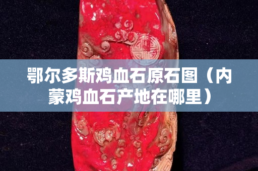 鄂尔多斯鸡血石原石图（内蒙鸡血石产地在哪里）