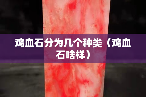 鸡血石分为几个种类（鸡血石啥样）