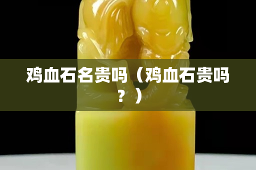 鸡血石名贵吗（鸡血石贵吗？）