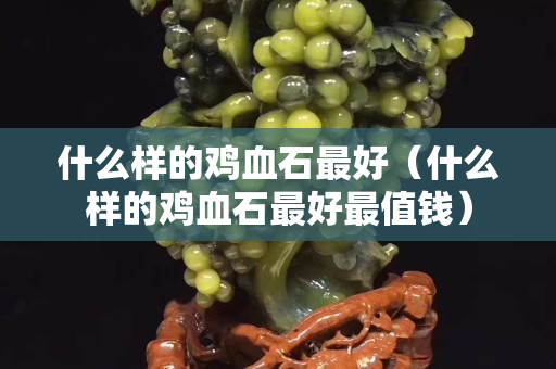 什么样的鸡血石最好（什么样的鸡血石最好最值钱）