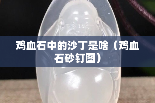 鸡血石中的沙丁是啥（鸡血石砂钉图）