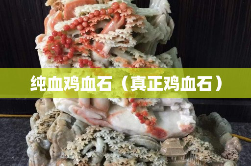 纯血鸡血石（真正鸡血石）