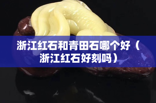 浙江红石和青田石哪个好（浙江红石好刻吗）