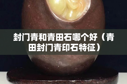 封门青和青田石哪个好（青田封门青印石特征）