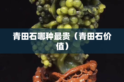 青田石哪种最贵（青田石价值）