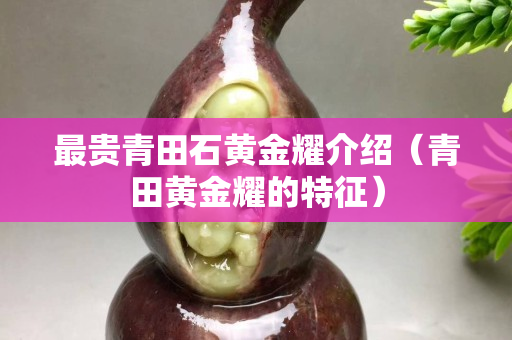 最贵青田石黄金耀介绍（青田黄金耀的特征）