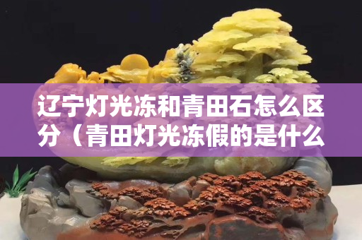 辽宁灯光冻和青田石怎么区分（青田灯光冻假的是什么样的）
