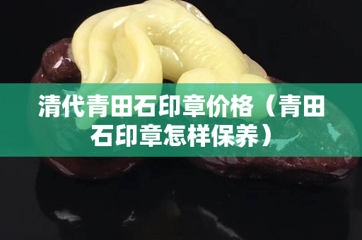 清代青田石印章价格（青田石印章怎样保养）