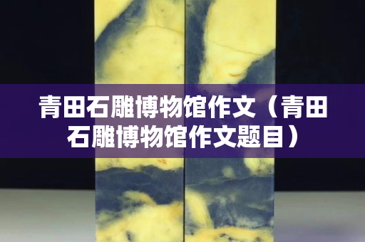 青田石雕博物馆作文（青田石雕博物馆作文题目）