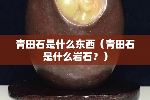 青田石是什么东西（青田石是什么岩石？）