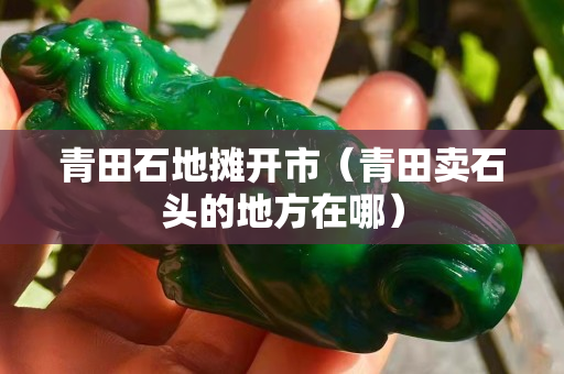 青田石地摊开市（青田卖石头的地方在哪）