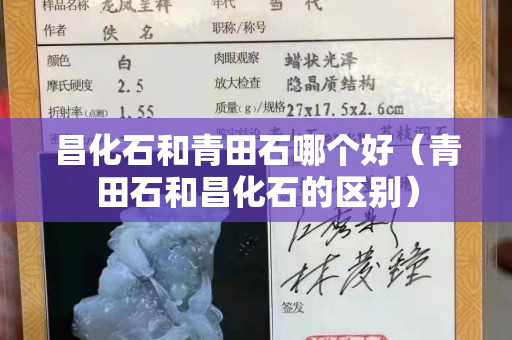 昌化石和青田石哪个好（青田石和昌化石的区别）