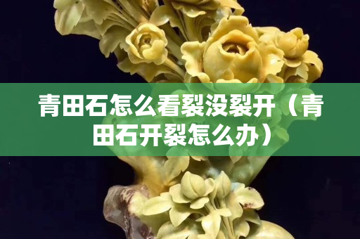 青田石怎么看裂没裂开（青田石开裂怎么办）