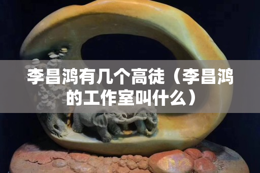 李昌鸿有几个高徒（李昌鸿的工作室叫什么）