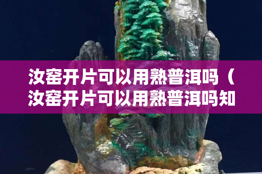 汝窑开片可以用熟普洱吗（汝窑开片可以用熟普洱吗知乎）