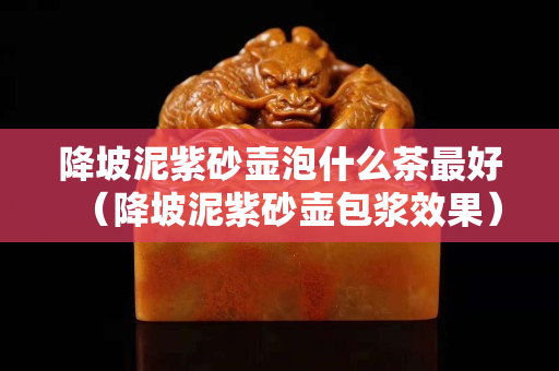 降坡泥紫砂壶泡什么茶最好（降坡泥紫砂壶包浆效果）