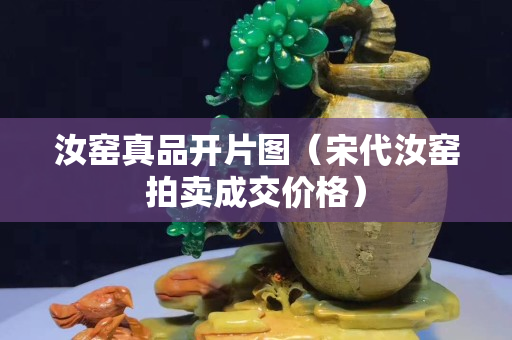 汝窑真品开片图（宋代汝窑拍卖成交价格）