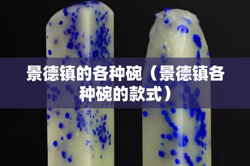 景德镇的各种碗（景德镇各种碗的款式）