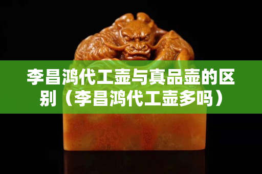 李昌鸿代工壶与真品壶的区别（李昌鸿代工壶多吗）