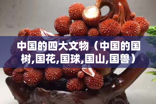 中国的四大文物（中国的国树,国花,国球,国山,国兽）