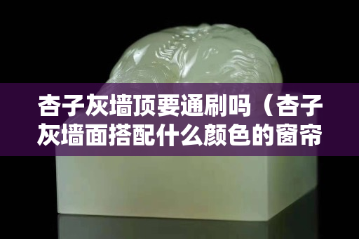 杏子灰墙顶要通刷吗（杏子灰墙面搭配什么颜色的窗帘比较好看）