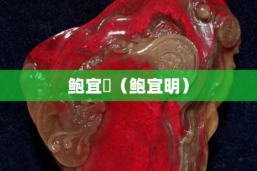 鲍宜眀（鲍宜明）