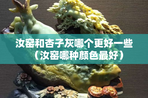 汝窑和杏子灰哪个更好一些（汝窑哪种颜色最好）