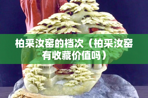 柏采汝窑的档次（柏采汝窑有收藏价值吗）