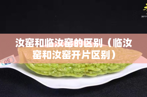 汝窑和临汝窑的区别（临汝窑和汝窑开片区别）