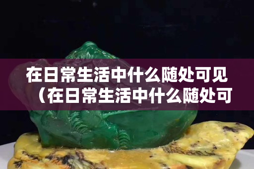 在日常生活中什么随处可见（在日常生活中什么随处可见呢）