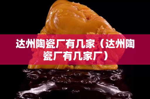 达州陶瓷厂有几家（达州陶瓷厂有几家厂）