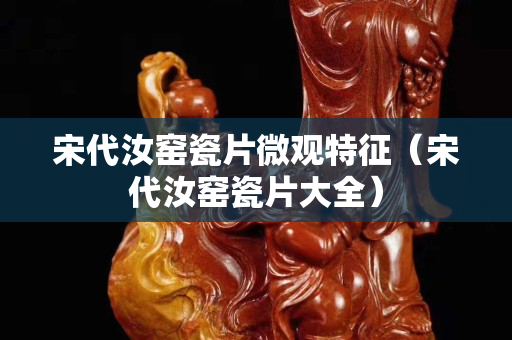 宋代汝窑瓷片微观特征（宋代汝窑瓷片大全）
