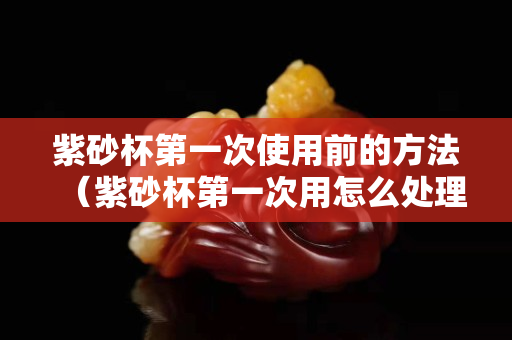 紫砂杯第一次使用前的方法（紫砂杯第一次用怎么处理）
